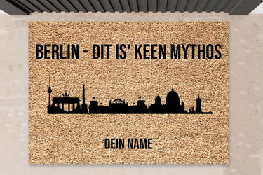 Fußmatte Berlin Skyline